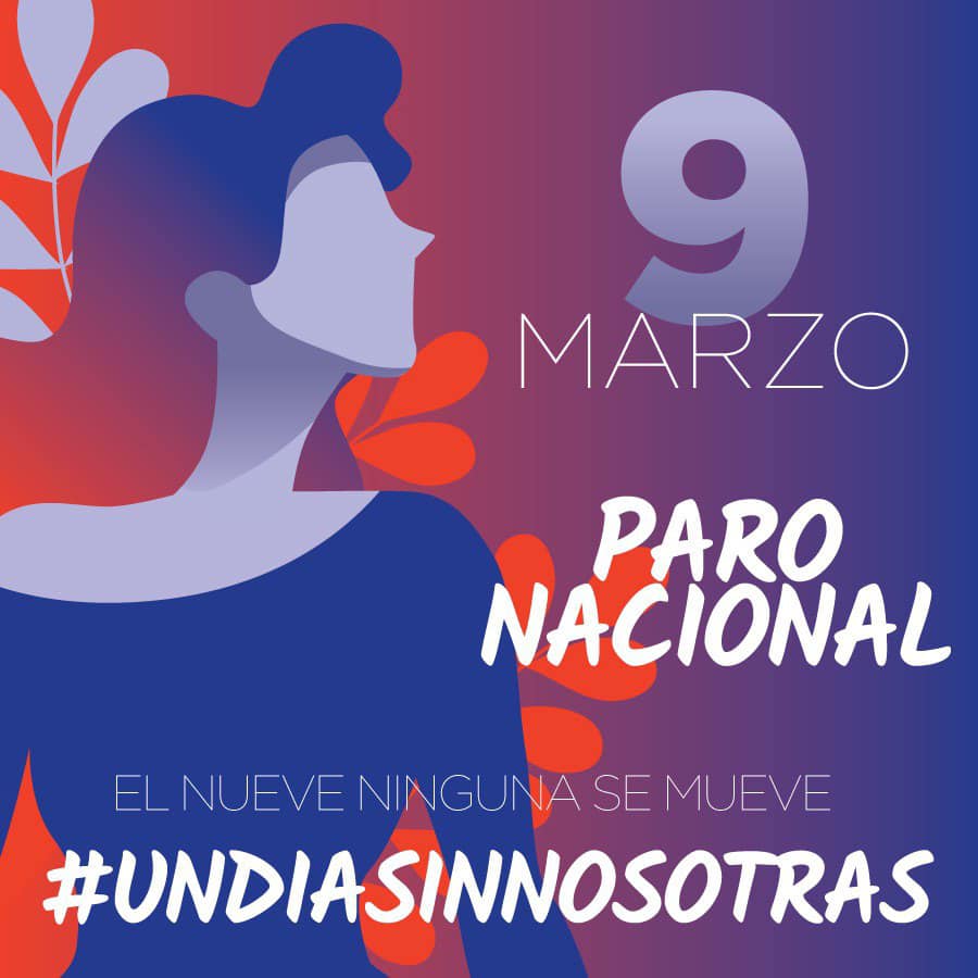 RCorregidora's tweet photo. "El nueve nadie se mueve" #UnDiaSinMujeres #UnDiaSinNosotras https://t.co/xaHaqxaSVi