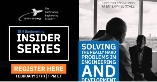 321Gang's tweet image. Learn how to solve the really hard problems in Engineering &amp;amp; Development in 60 Minutes! Webcast presented live by Daniel Moul. bit.ly/IBMelmSolvingp…
#systemsengineering #continuousimprovement #leanproductdevelopment #IBM
