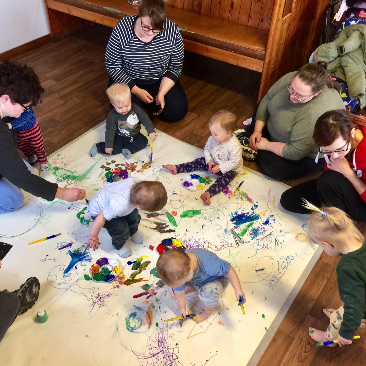 ccsacre's tweet photo. Really enjoyed #MiniMessSPH session @SunPierHouse with six super Mini MESS Artists! The photos said it all, and I’m already looking forward to the next one on Thursday 5th March, 10.30am! Online booking and payment only at: https://t.co/dlKh97s8d7 #BSL #FamilyFun https://t.co/63OxthzyKc