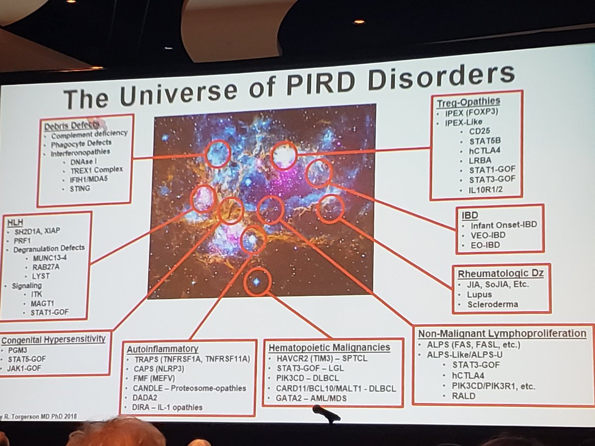 hmgcoa2's tweet photo. #TCTM20 Primary immune deregulatory disorders #PIRD a bucketful of diagnosis by Dr. Torgerson from @fredhutch https://t.co/W4Ii2z6dhH