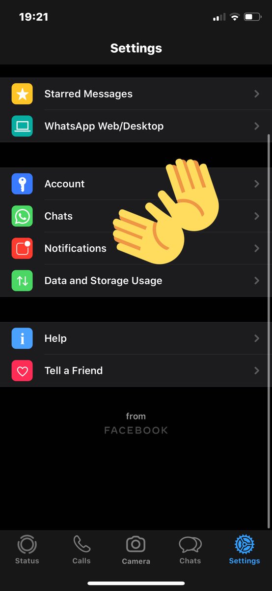 Turinconiphone's tweet photo. Llega el modo oscuro a WhatsApp en iOS de forma oficial.. por fin!! Llegará a la App Store en la versión 2.20.30, de momento está en Beta. #nightmodewhatsapp #whatsappbeta #whatsappios https://t.co/6C3dPwwjhv