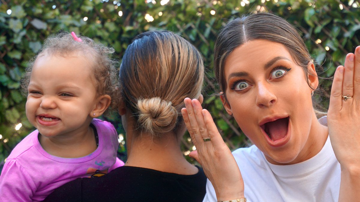 HannahStocking's tweet photo. NEW YOUTUBE VIDEO!! HOW DO YOU MAKE A BABY SMILE?!👶😊https://t.co/n7o5wMoK6Q https://t.co/CrL4XqG25V