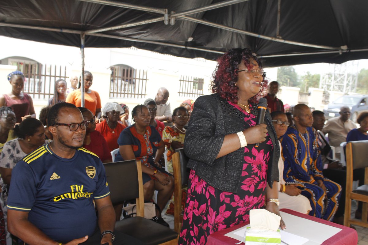 Imsuonline's tweet photo. Photo News: Imo State University dedicates her Female Hostels to God.
#Education #ImoState #School #CleanImsu #EducationForAll https://t.co/uhgqP0Ibce