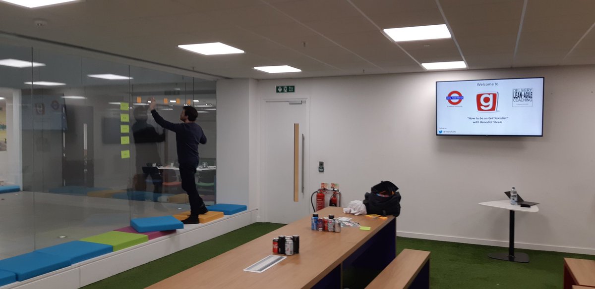 What our "Agile Mad Scientist" <a href="/benedictsteele/">Benedict Steele</a>  is doing at @TransfLDN?