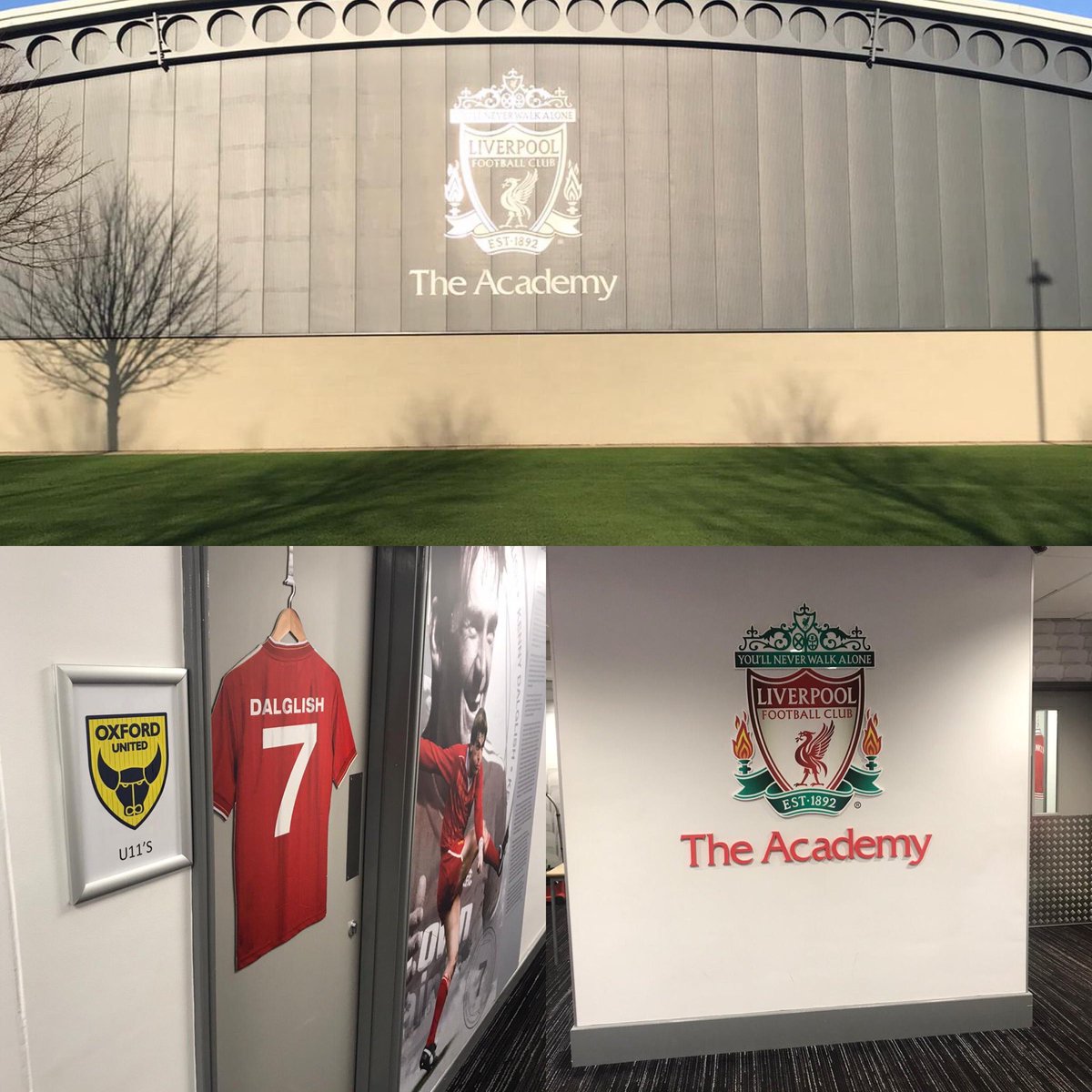 Oxford United Academy (@academyoufc) on Twitter photo Thanks to all at <a href="/LFC/">Liverpool FC</a> for their hospitality welcoming our sides up for fixtures today. Outstanding club with a real sense of history.
#investinginthelivesofyoungfootballers Thanks to all at <a href="/LFC/">Liverpool FC</a> for their hospitality welcoming our sides up for fixtures today. Outstanding club with a real sense of history.
#investinginthelivesofyoungfootballers