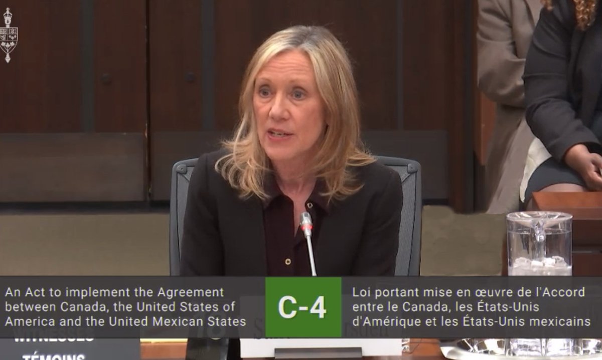 Pleased to speak yesterday to the Intl Trade Committee on the importance of ratifying #CUSMA and Canada's export administration procedures for #Cdnsugar and sugar-containing products #cdntrade parlvu.parl.gc.ca/Harmony/en/Pow…