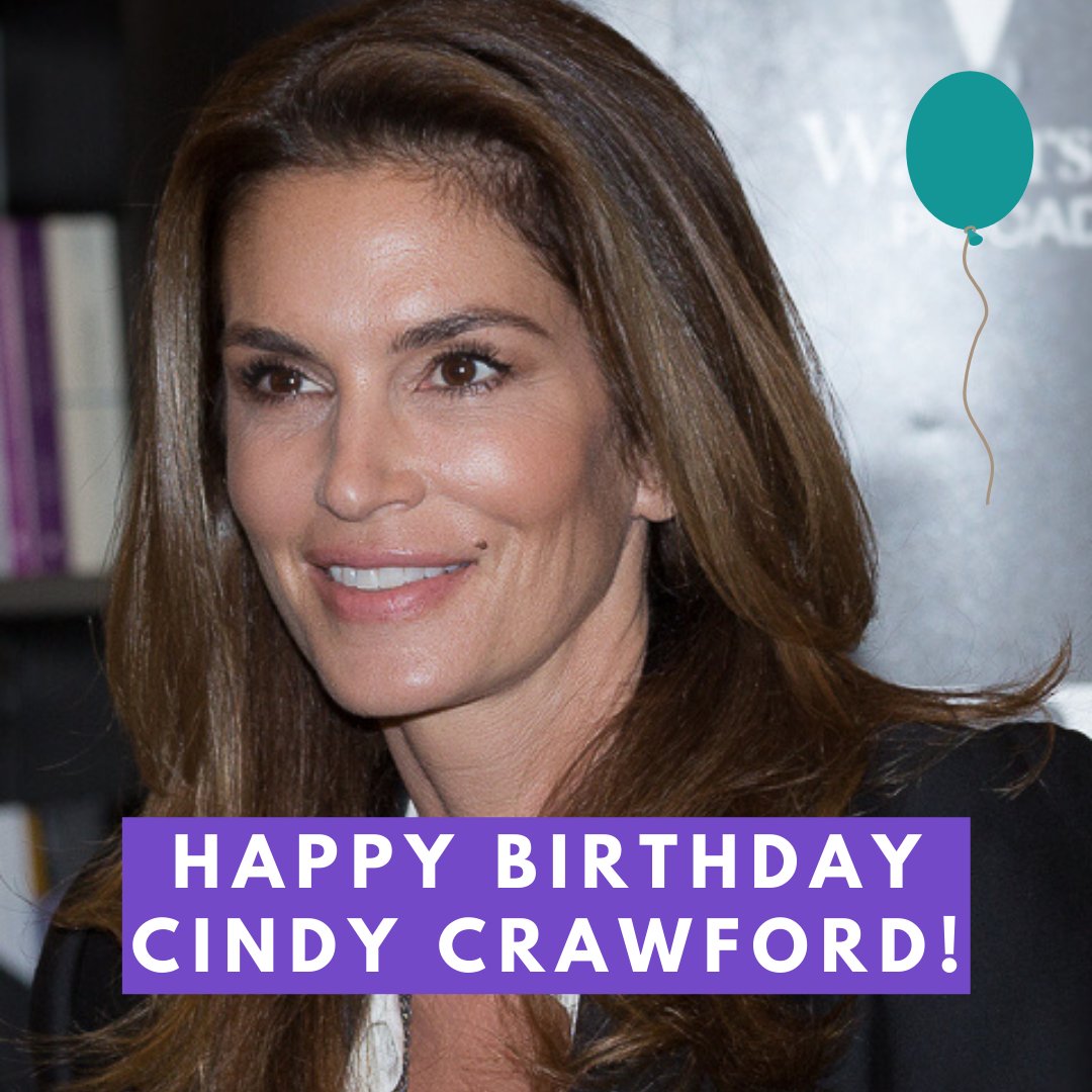 TODAY is supermodel Cindy Crawford\s birthday. Wish her a happy 54th! 