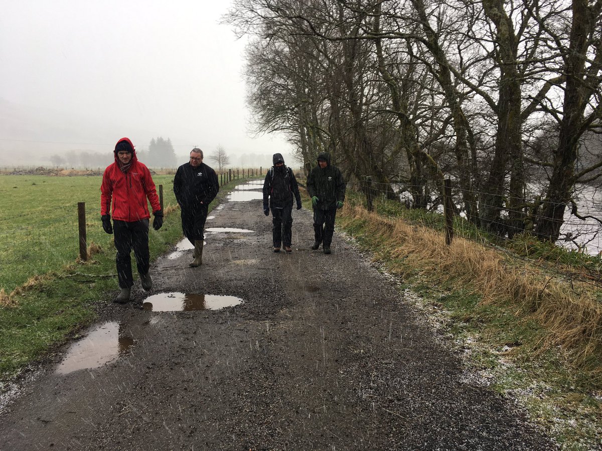 johnkerrafe's tweet photo. Great day despite the weather at the @SRUC upland research farm with @DavyMcCracken and colleagues. Discussed productivity biodiversity and climate change. Fab https://t.co/QvED0B4Emx
