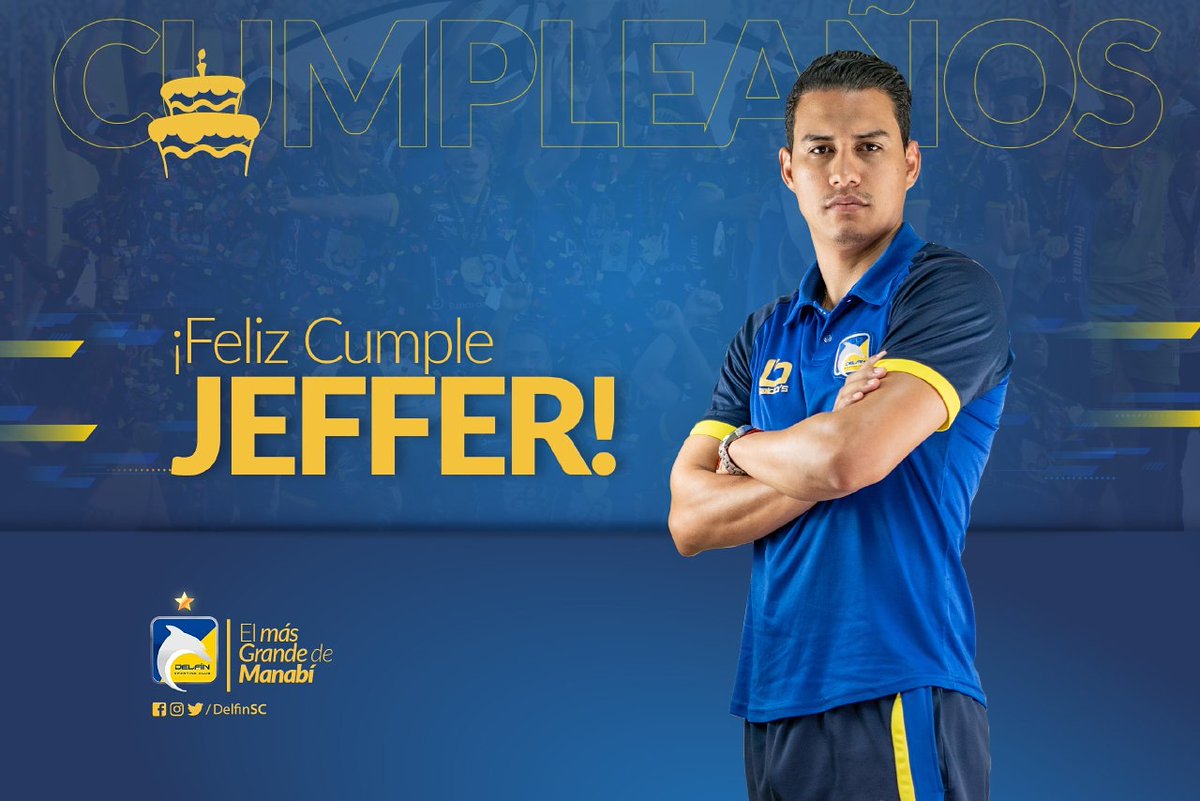 DelfinSC's tweet photo. ¡FELICIDADES DR! 👨‍⚕️🥳
Quienes hacemos Delfín Sporting Club le deseamos el mayor de los éxitos a nuestro  Dr. Jefferson Pihuave.

¡SALUDOS DOC! 🥂

#ElMásGrandeDeManabí https://t.co/hiKCUAlY57
