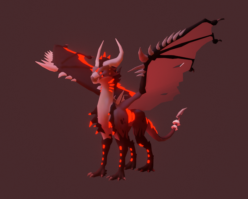 Tambrush On Twitter Demonic Edgy Looking Dragon Roblox