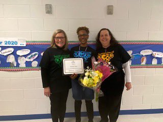 Region4FCPS's tweet photo. Congratulations Dr. Traylor, Region 4 Outstanding Professional Employee!! https://t.co/JKkOdME4Kg