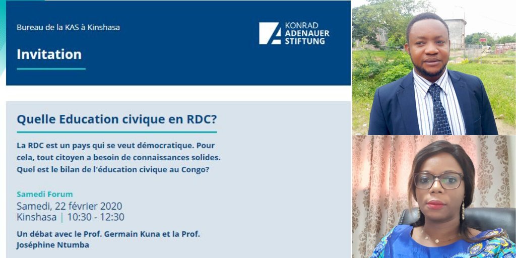 Konrad-Adenauer-Stiftung DR Kongo tweet media