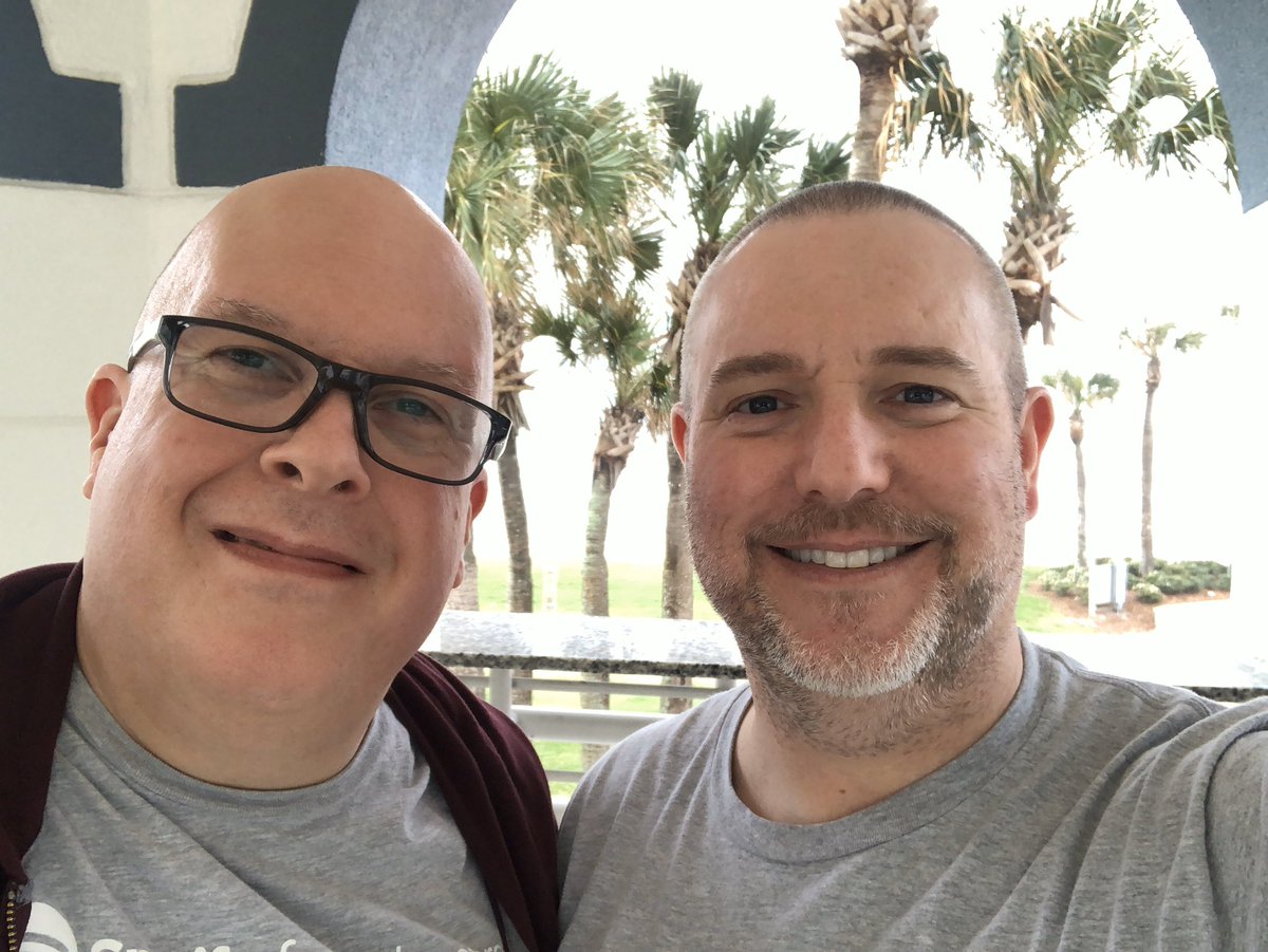 BigGayFiction's tweet photo. It’s a gloomy day in Daytona Beach but we’re ready for @CoastalMagicCon which gets under way this evening with a roaring 20s party! #CMCon20 https://t.co/Bpj6K1sFCr
