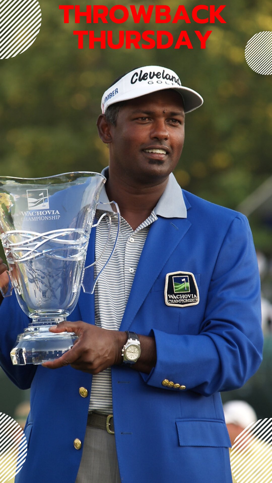 TBT to when Vijay Singh was our 2005 Champion! We d also like to wish him an early Happy Birthday!  