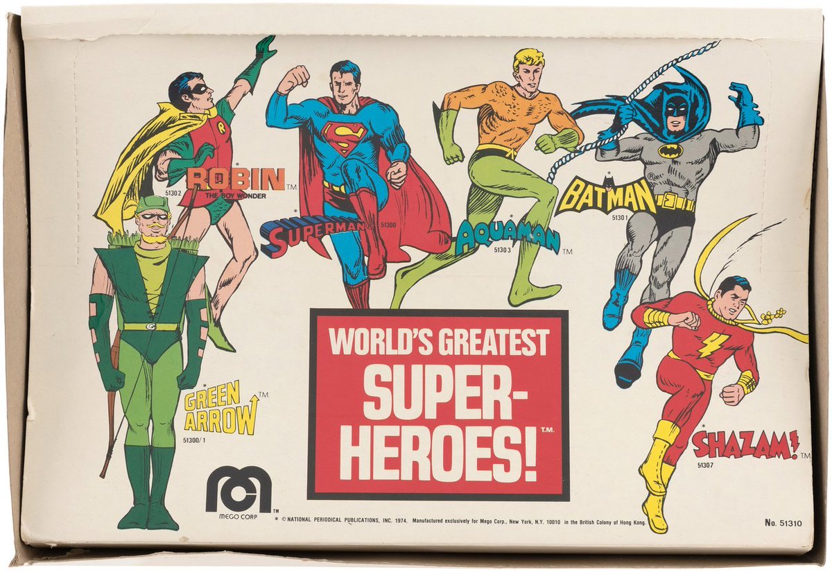 mego world's greatest superheroes