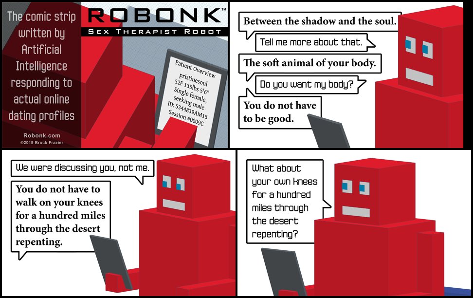 iRobonk's tweet photo. #ai + #onlinedating = #comics // #Female #SeekingMale #5foot6 #over50 #Nebraska | #webcomics #0009C https://t.co/iHEs9zz11K