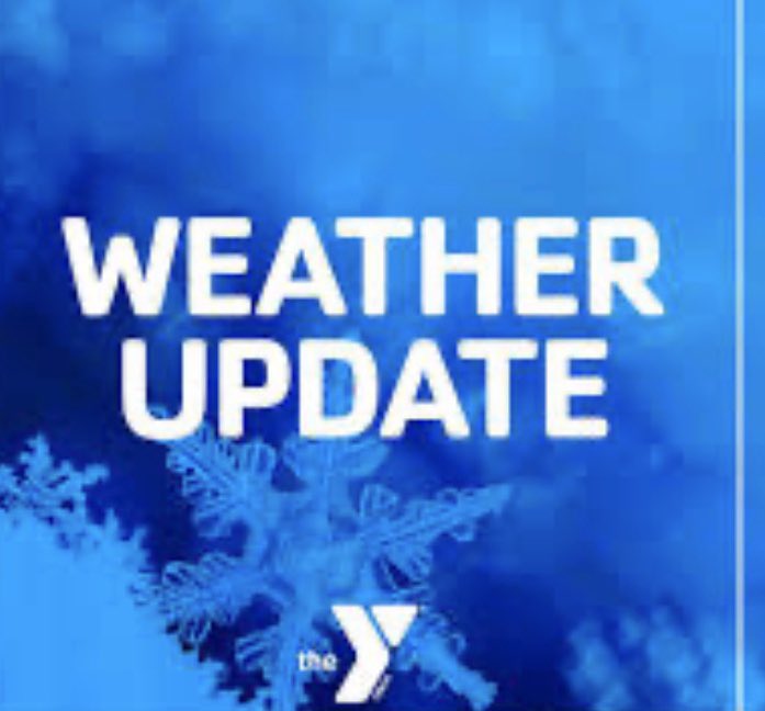 HayesTaylorY's tweet photo. Weather update: no swim lessons tonight or water exercise due to weather. Swim lessons will be made up on Tuesday, Feb 25th. Be safe!  #swim #SafetyFirst #htymca #ymca https://t.co/Tip6ITAJrE