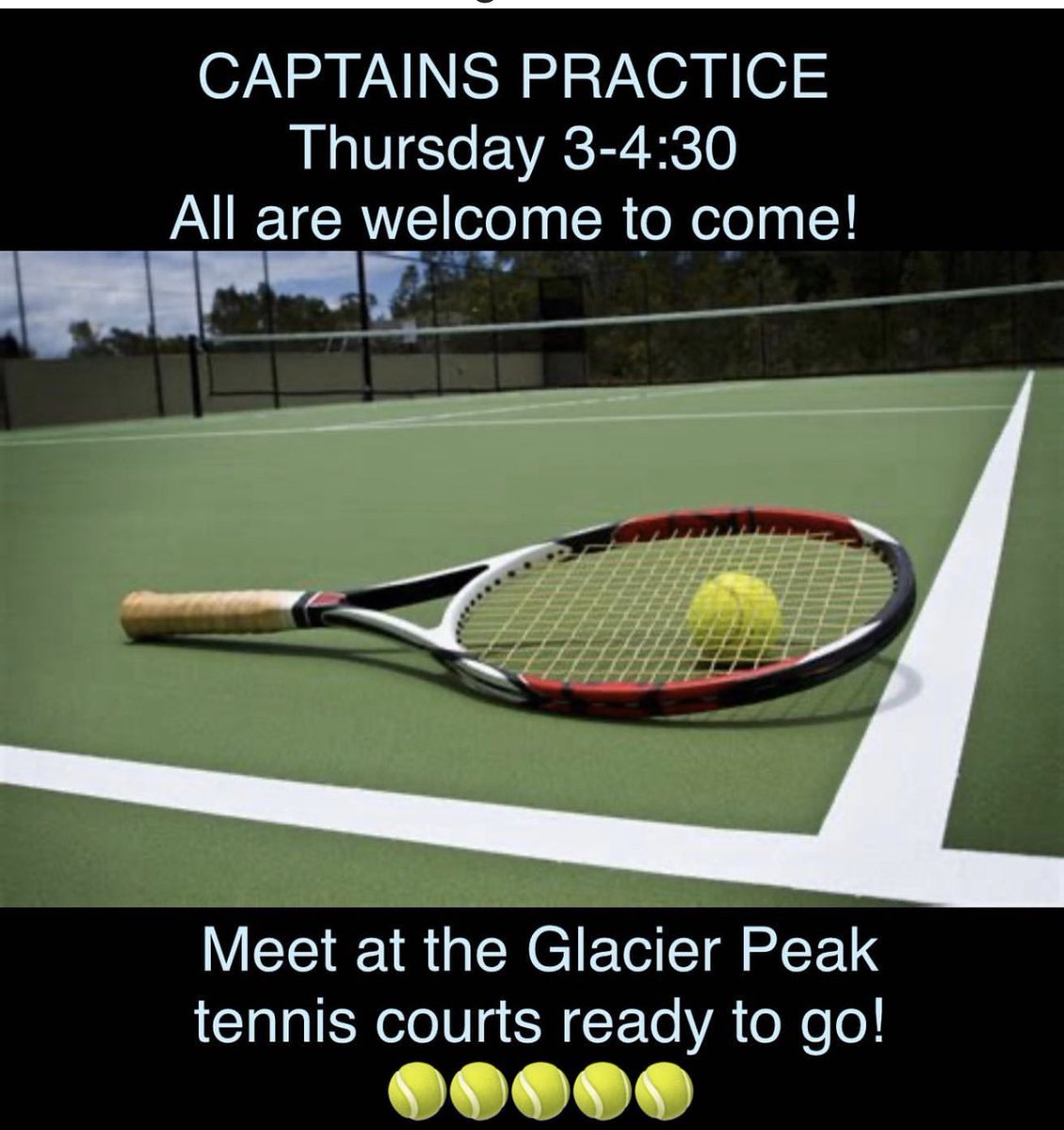 GP_GirlsTennis's tweet photo. Tryouts are coming soon! Come practice with the captains today after school from 3-4:30pm if you can make it. 🎾 https://t.co/YzzNz6tYFd