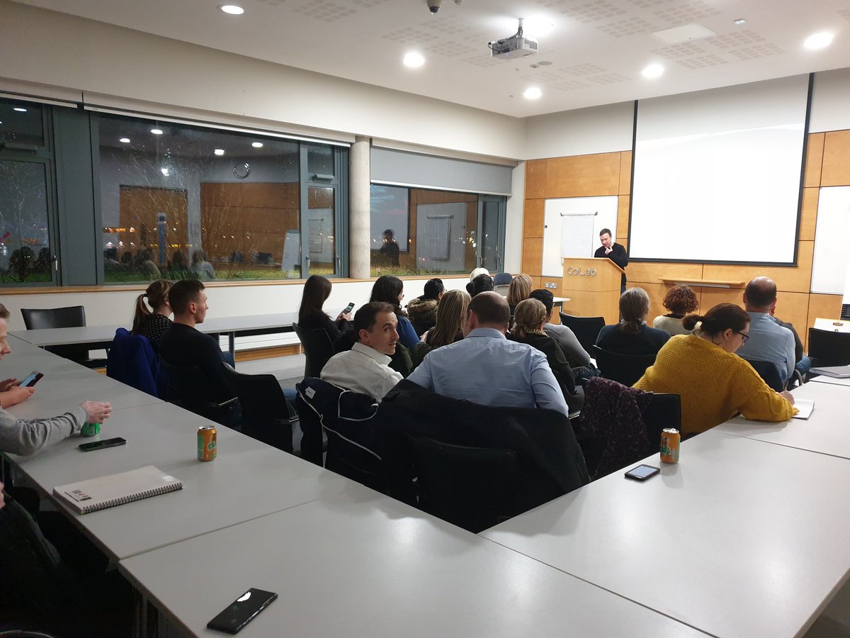 MiamcMaria's tweet photo. Great crowd at tonight meet up with #NXNWTechMeetup and #ProductTankDerryDonegal https://t.co/VIqjiz0iXn