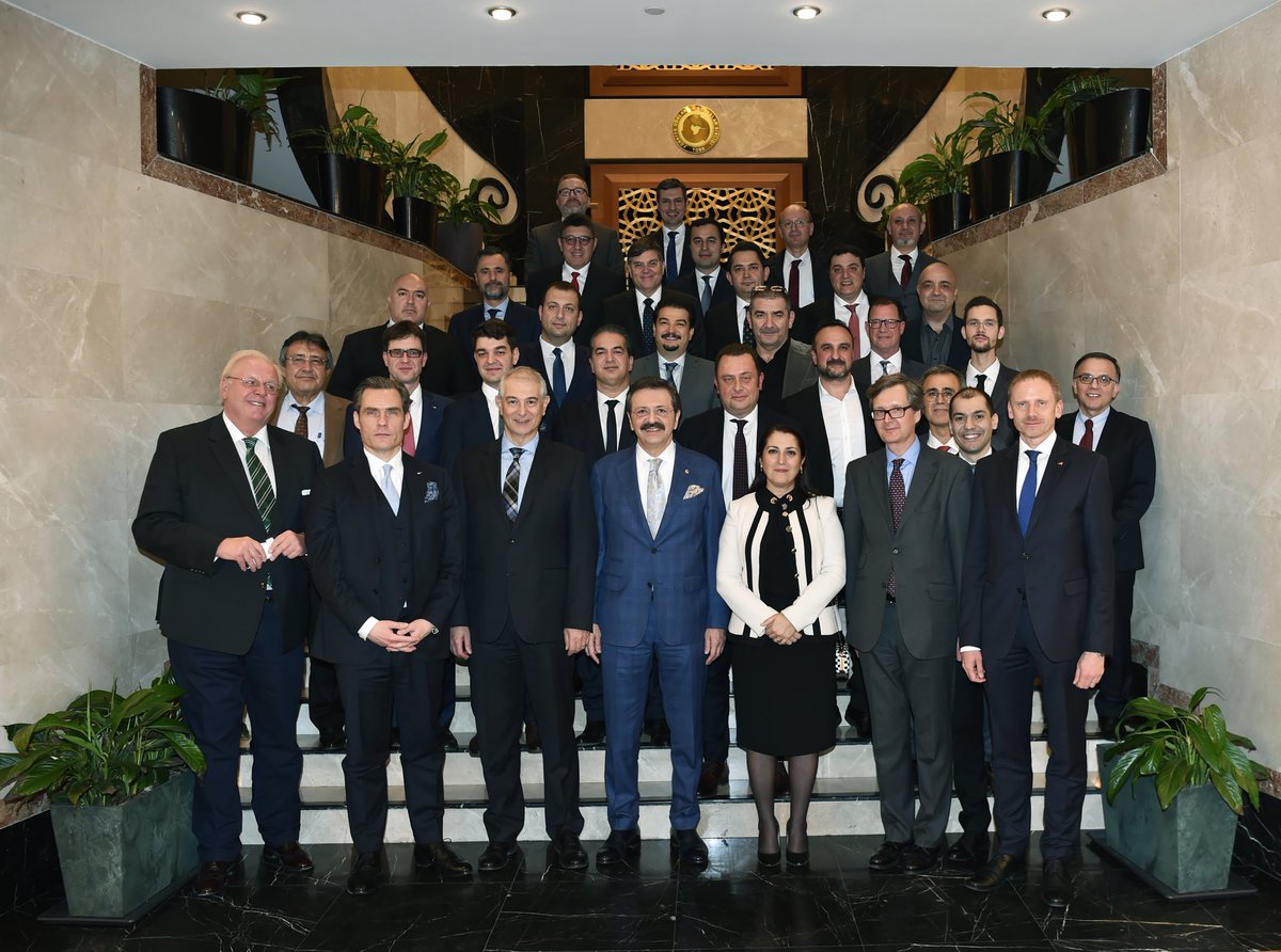 TOBBiletisim's tweet photo. Türkiye'deki Alman ve Avusturyalı yatırımcılar TOBB'da bir araya geldi https://t.co/Qd70daIdkj @ahkturkiye @austria_in_tr https://t.co/g0fjzftVJB