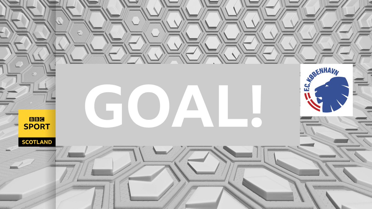 BBCSportScot's tweet photo. GOAL! Copenhagen 1 - 1 Celtic 

N'Doye equalises for Copenhagen. 

More here ➡️ https://t.co/oWQaIFVQGf https://t.co/lsLX8uEKbu
