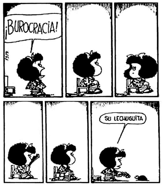 Mafalda on Twitter: &quot;Burocracia... #MafaldaQuotes… &quot;