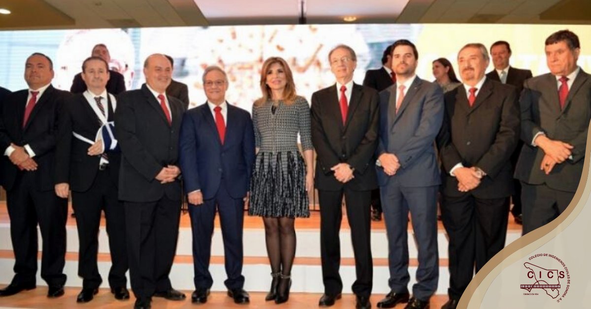 Una especial Felicitación a nuestros socios Ing. Edgardo Anguis C. e Ing. Jesús Valenzuela V., quienes  rindieron protesta como parte del Consejo Directivo <a href="/cmicsonora/">CMIC Sonora</a> como Vicepresidente del Sector Inmobiliario y Vicepresidente del Sector Infraestructura Urbana respectivamente.
