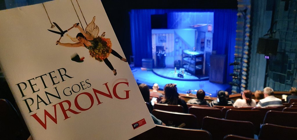 TheatreTwittic's tweet photo. Looking forward to seeing @mischiefcomedy 's #PeterPanGoesWrong at @thealexbham tonight! 

#Stagey #Theatre #Birmingham https://t.co/IUjBK1x0cF