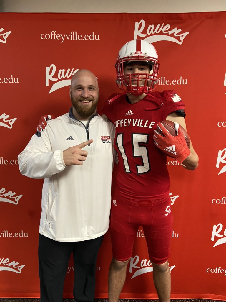 Thank you to all the coaches, family and friends that have been there for me along the way. With that being said I am blessed and excited to announce that I will be furthering my football career at Coffeyville Community College.🔴⚪️🔴⚪️