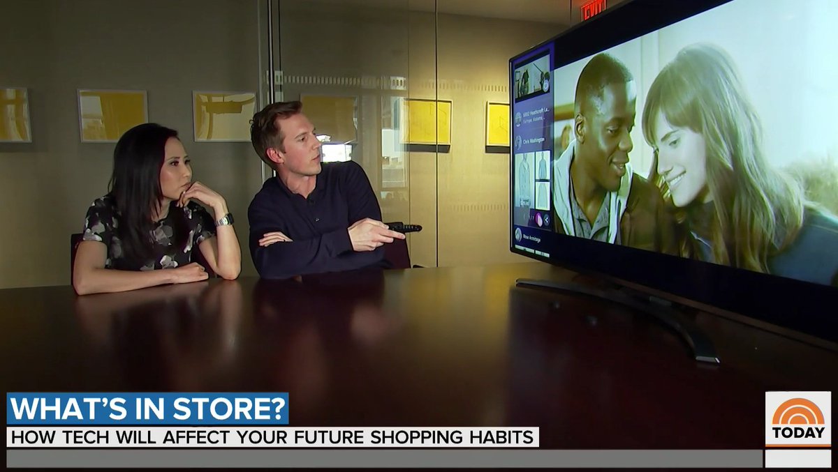 Big thanks to the <a href="/TODAYshow/">TODAY</a> and <a href="/VickyNguyenTV/">Vicky Nguyen</a> for featuring us in a segment on how #tech companies are shaping your future #shopping experience.