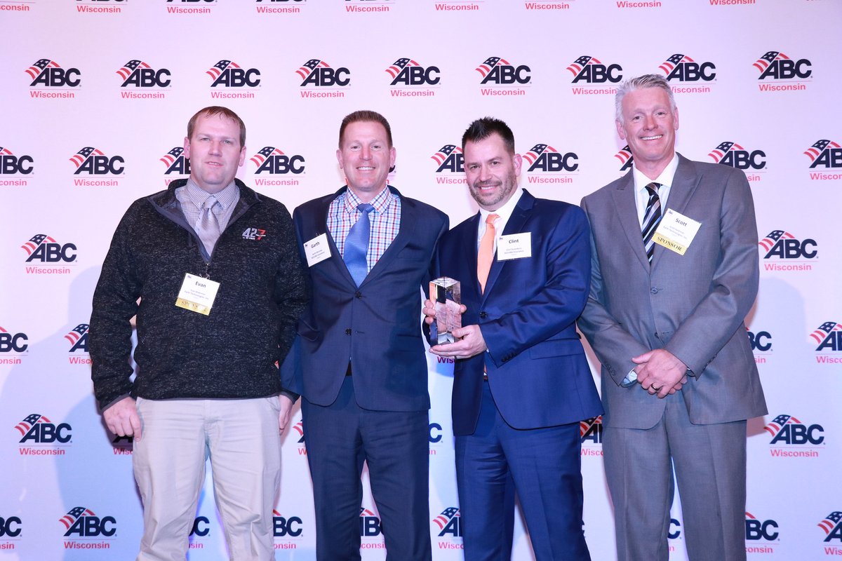 FaithTech's tweet photo. Faith Technologies was proud to be recognized by @ABCofWisconsin for work on 3 innovative projects in 2019. Faith received gold-level Projects of Distinction Awards for our work at Exact Sciences, Illumina and SECURA Insurance. Congratulations to all! https://t.co/iFZFGaCVwz https://t.co/0i6z7Jt9CO