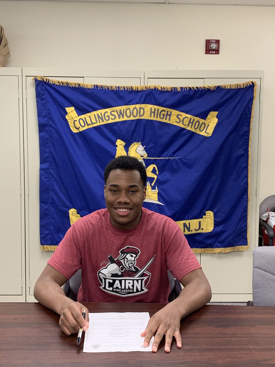 CHSAthletics9's tweet photo. Congratulations to James “JC” for signing to continue his academic and athletic career at Cairn University! ⁦@PatDorneyofCHS⁩ ⁦@jennpatts⁩ https://t.co/X9WWY7ajlc
