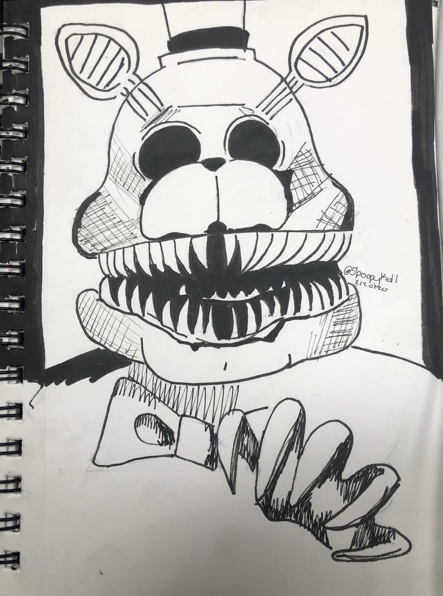 SpoopyKat1's tweet photo. #nightmare #fredbear #nightmarefredbear #fnaf #fnaf4 

⚫️Nightmare⚫️ https://t.co/hB1135ZTwd