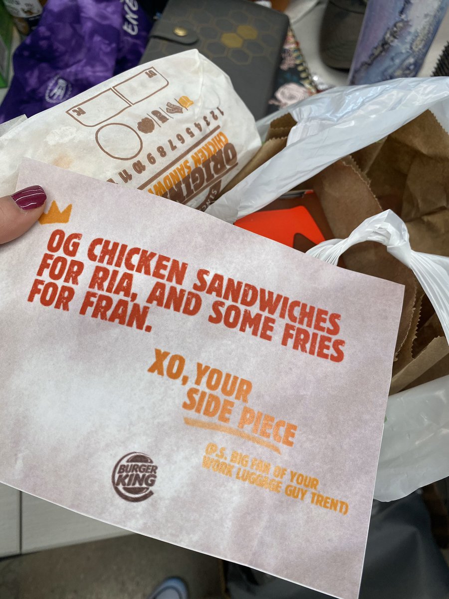 BarstoolRia's tweet photo. Legends @BurgerKing https://t.co/dMxw8gOUam
