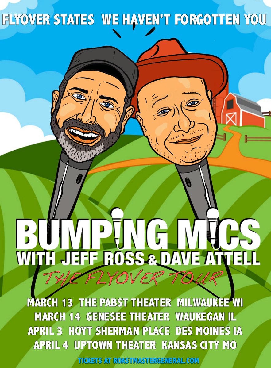 #BumpingMics Midwest tour...