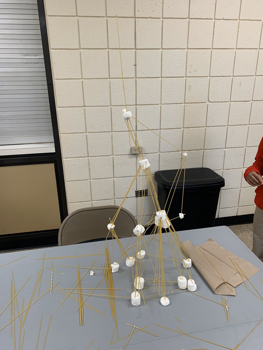 CityofWS's tweet photo. Fun STEM activities from Miller Park’s after school kids! #noodlesandmarshmellows #leaningtowerofmarshmellows #STEM #afterschool #MP139 https://t.co/2Xu2ZvJTpM