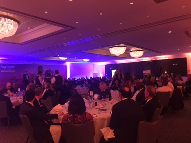 EuroShippingWk's tweet photo. @ClaesBerglund2 receiving a round of applause while telling #ESW2020 Gala Dinner Guests that we are one of the coolest industries :) https://t.co/0u4DzKDxGV