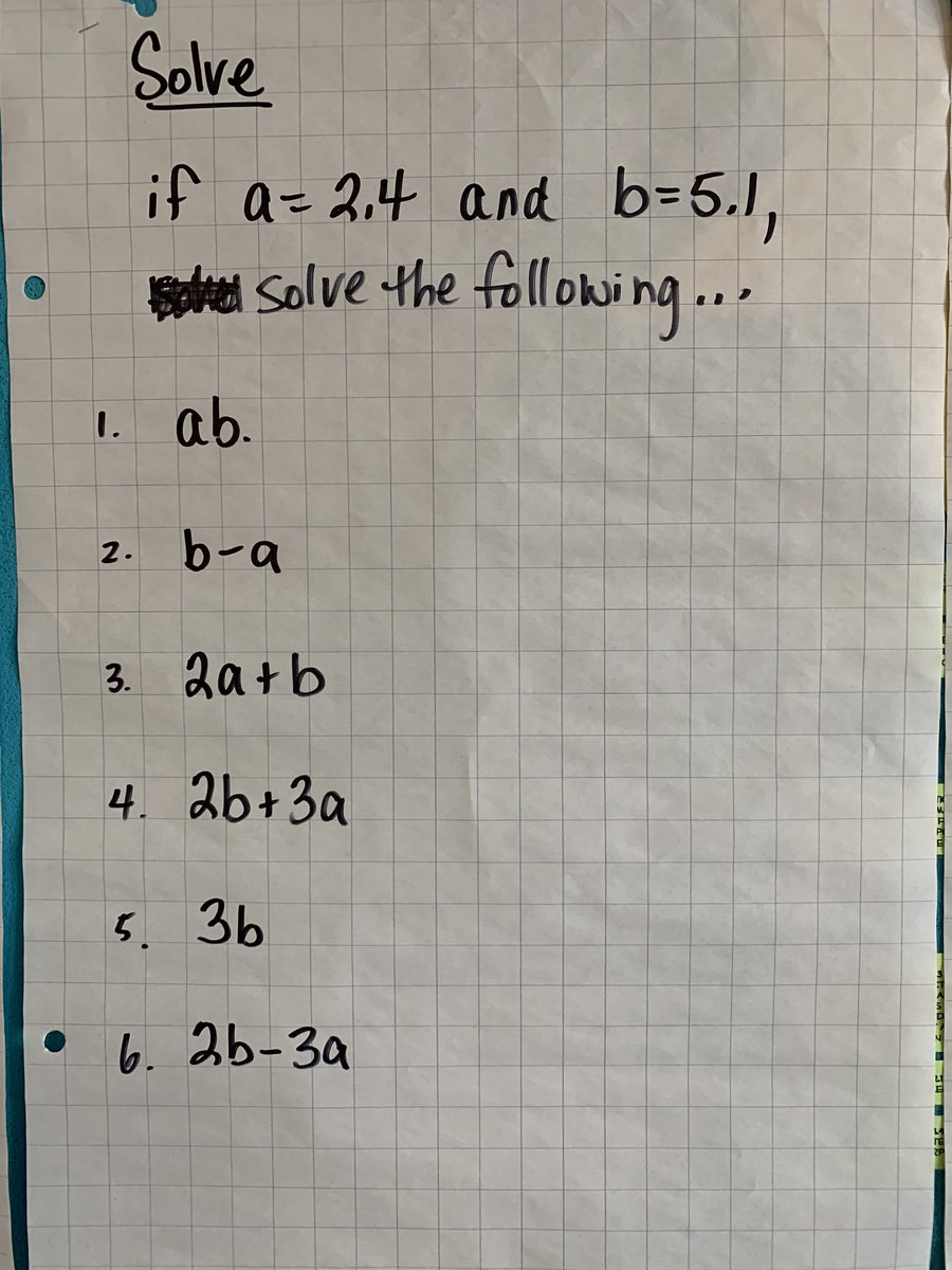 MsVanderschee's tweet photo. To prepare for the math test, Tuesday February 25. https://t.co/6AfcR21HOG
