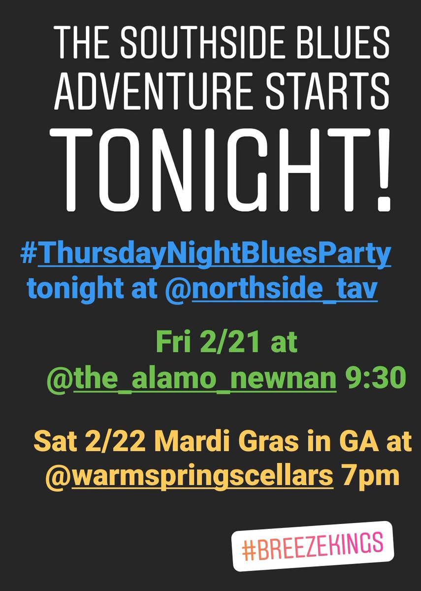 breezekings's tweet photo. Here we go #NorthsideTavern #TheAlamoNewnan and @WSCellars https://t.co/6en6KnKpba