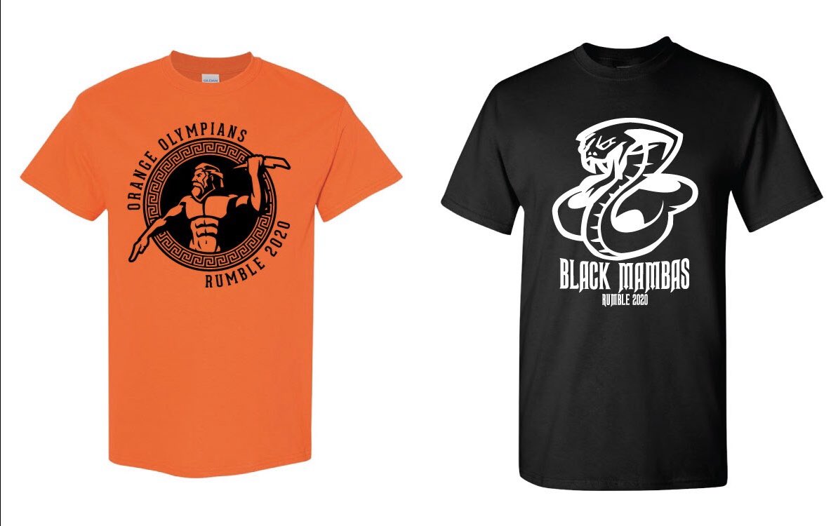 RFieldhockey's tweet photo. Official Rumble 2020 shirt design! $15 on sale during lunch periods until 2/24 @bengalpride67 https://t.co/ovLQDYm9v1