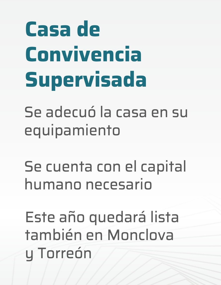 PJCoah's tweet photo. Adecuamos la casa de convivencia supervisada en #Saltillo y dotamos de capital humano para su funcionamiento para que el padre o la madre que no tiene la tutela de las y los menores puedan construir una relación afectiva bajo supervisión profesional. #InformePJEC @MiguelMery https://t.co/4OuzICNavy