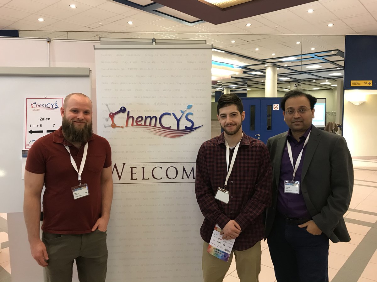 WUEngineering's tweet image. Graduate students Colin Unsworth and Brandon Toof are presenting with Dr. Dipendu Saha @ChemCYS in Blankenberge, Belgium! #ChemCYS #WidenerEngineering #ChemicalEngineering #WidenerPride 👏
