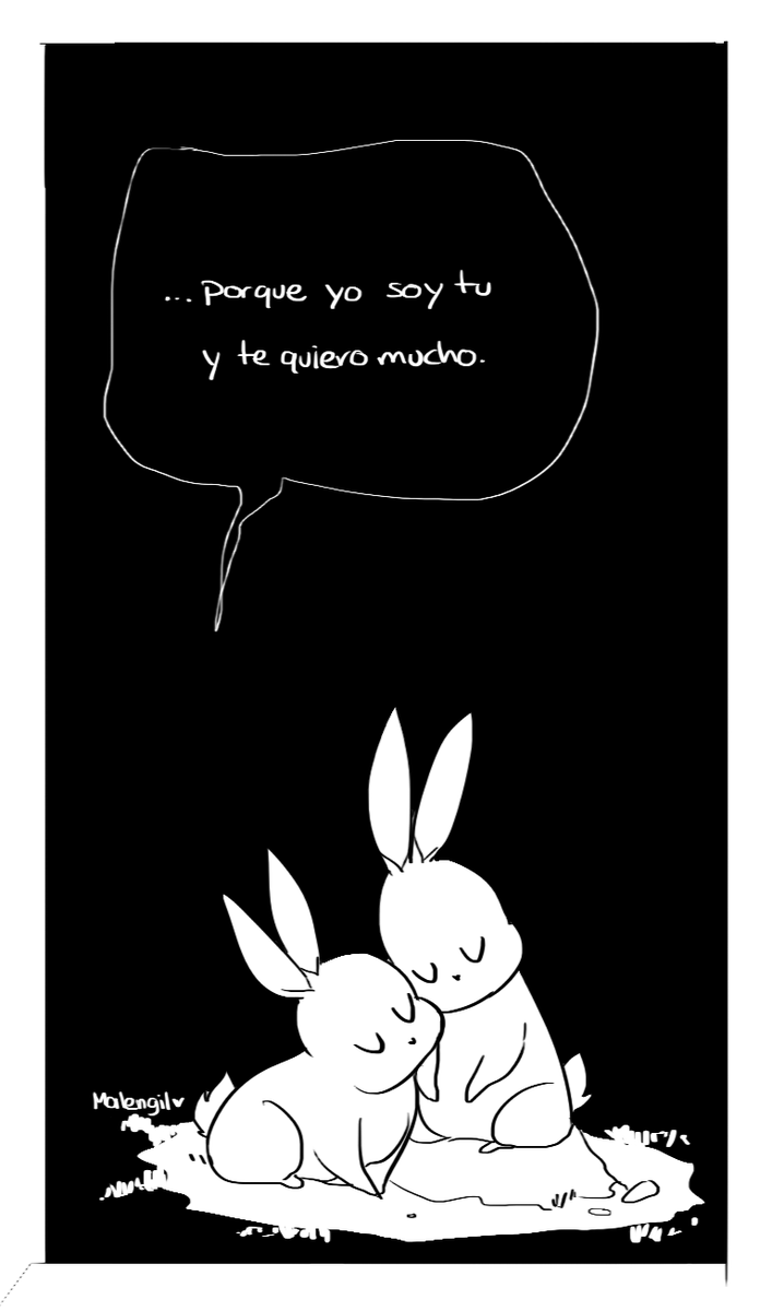 yo creo en ti
con conejitos 