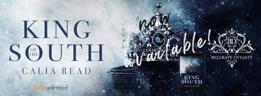 👑𝐀𝐕𝐀𝐈𝐋𝐀𝐁𝐋𝐄 𝐍𝐎𝐖👑

King of the South by <a href="/ailacread/">Calia Read</a> is #LIVE! 

Amazon US 👉 amzn.to/2SKJIxO
Amazon UK 👉 amzn.to/2PcPLZD
Amazon CA 👉 amzn.to/32gZZxA
Amazon AU 👉 amzn.to/2vTD4fG

#LivingstonStory #thebelgravedinasty #amreading