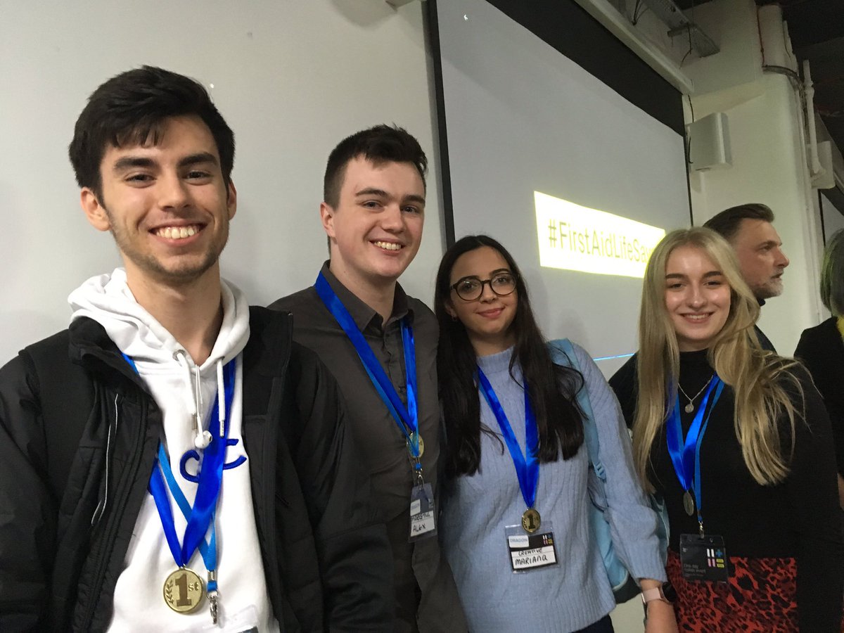 Milliestrust's tweet photo. Well done to the winners of the @TwoandTwoUK event in Manchester today! Some amazing pitches and everyone worked so, so hard! Well done to you all #FirstAidLifeSaved #milliestrust #manchester https://t.co/UlLLsMKn6a