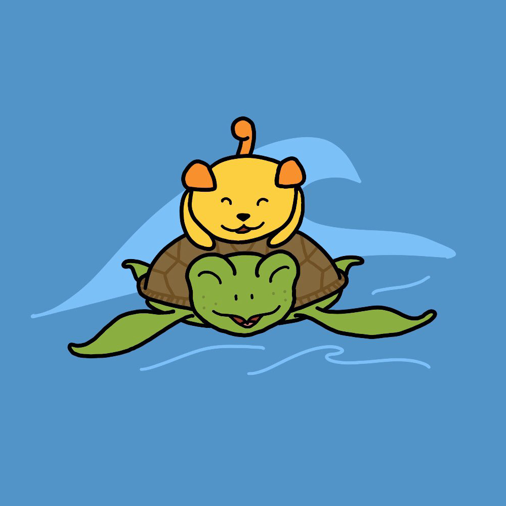 This Wapuu hitched a ride on a turtle and started swimming to our camp! Thanks to <a href="/Erin_Go_Blog/">Sophia DeRosia</a> for the cute design. :)

We've already received a few speaker applications - please keep them coming! #FindingWordPress #WCGR

2020.grandrapids.wordcamp.org/call-for-speak…