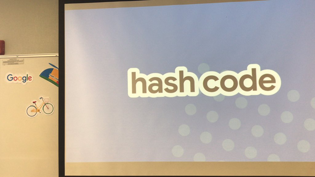 Event underway in our lab, good luck! #HashCode