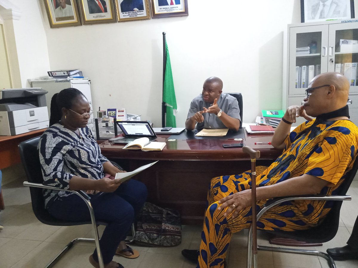 AKS_NEWMAP's tweet photo. Technical support on RAP implementation at Etim Umana and Anua comprising National Livelihood &amp; Environmental Specialists, UNGO, with Livelihood Officer,  CRS arrived Akwa Ibom State to commence engagements with communities and carry out RAP implementation during the weekend https://t.co/EpXSeR7nrm
