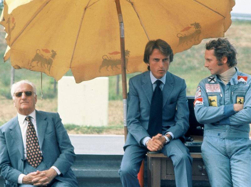 So much cool in one photo.  Enzo, Luca and Niki.