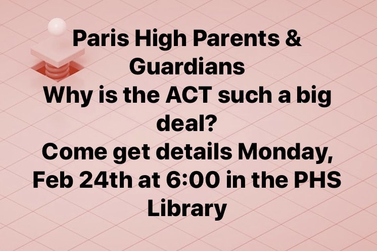 ParisHighSchool (@pariskyhs) on Twitter photo 